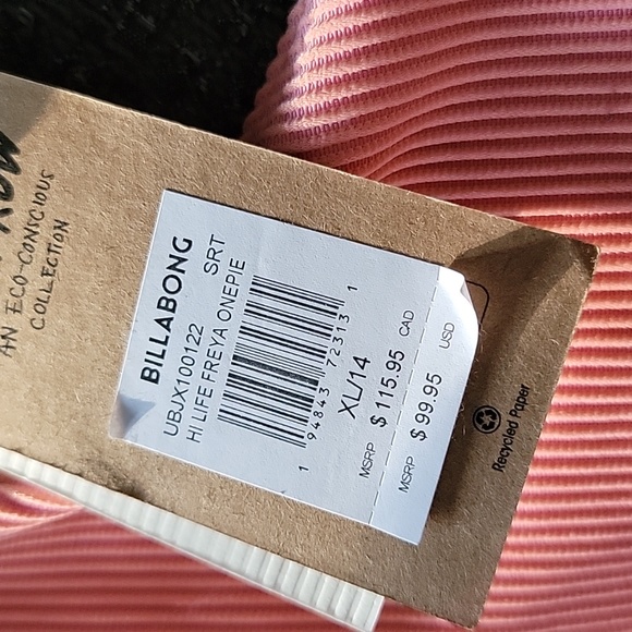 Billabong Hi Life Freya One-Piece Swimsuit - XL - Picture 7 of 11